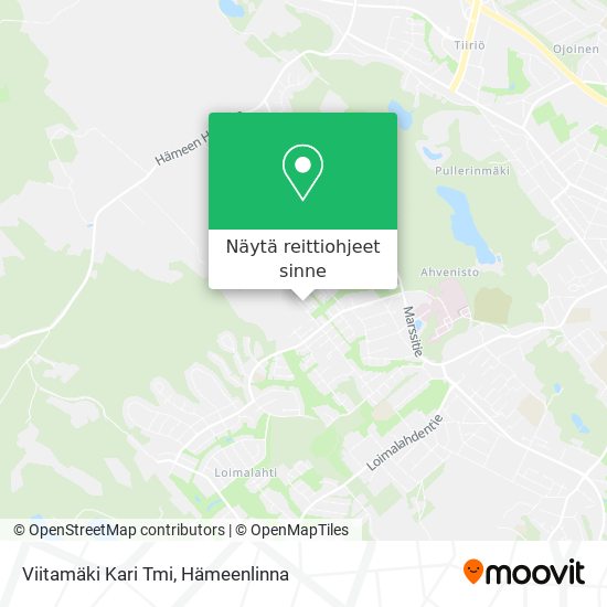 Viitamäki Kari Tmi kartta