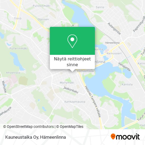 Kauneustaika Oy kartta