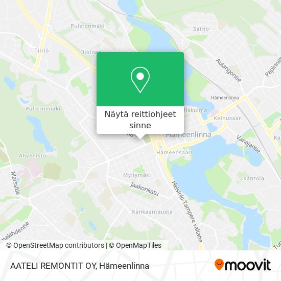 AATELI REMONTIT OY kartta