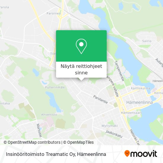 Insinööritoimisto Treamatic Oy kartta