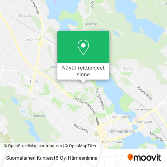 Suomalainen Kiinteistö Oy kartta
