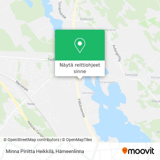 Minna Piriitta Heikkilä kartta