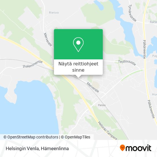 Helsingin Venla kartta