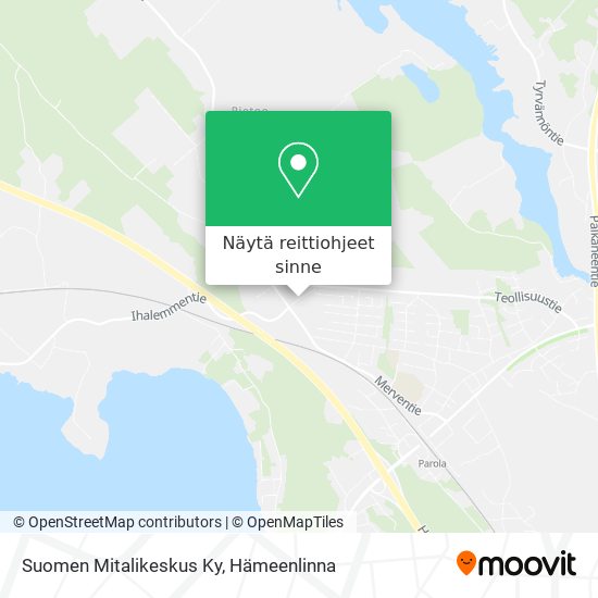 Suomen Mitalikeskus Ky kartta