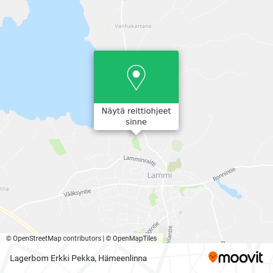Lagerbom Erkki Pekka kartta