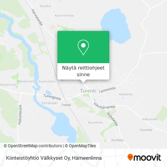 Kiinteistöyhtiö Välkkyset Oy kartta