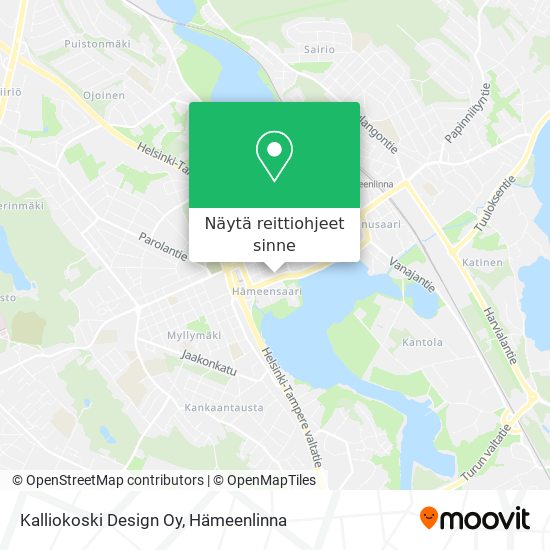 Kalliokoski Design Oy kartta