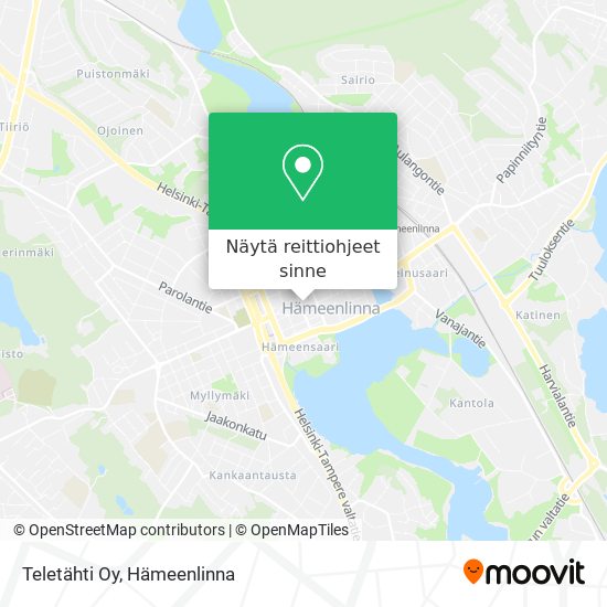 Teletähti Oy kartta
