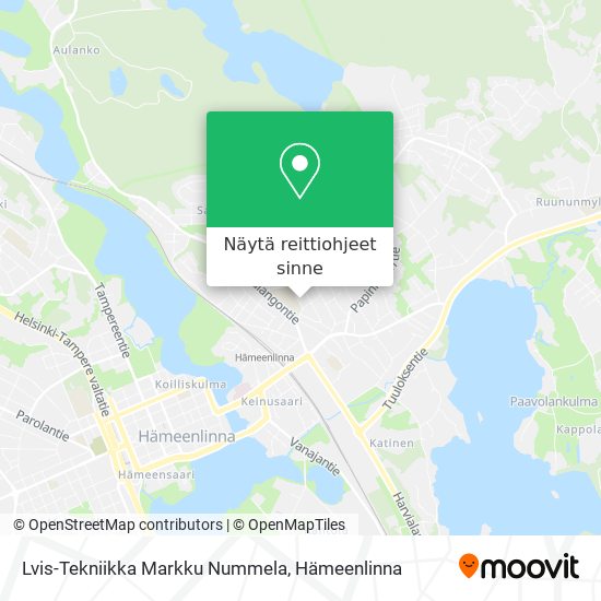 Lvis-Tekniikka Markku Nummela kartta