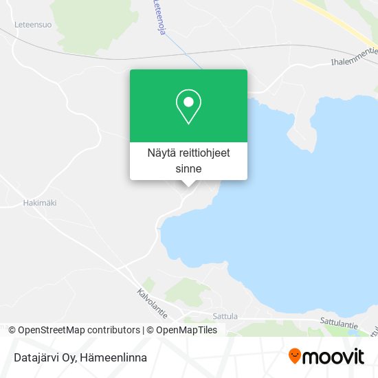 Datajärvi Oy kartta