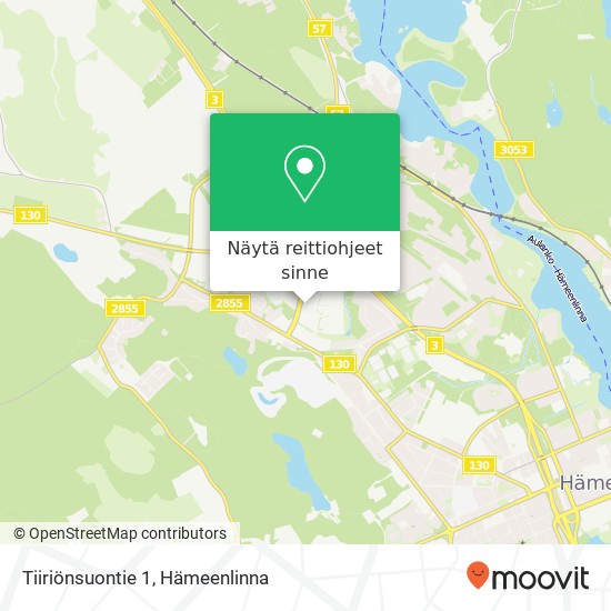 Tiiriönsuontie 1 kartta