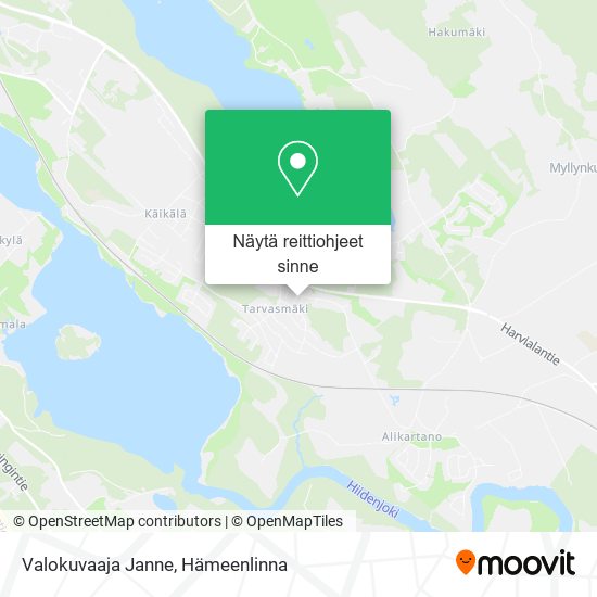 Valokuvaaja Janne kartta