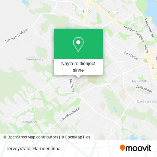 Terveystalo kartta