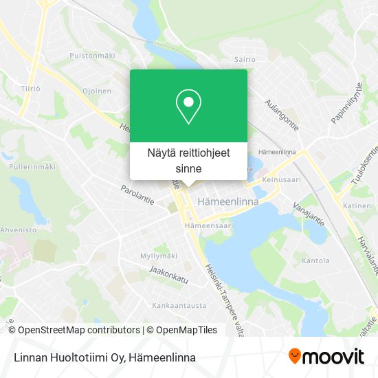 Linnan Huoltotiimi Oy kartta