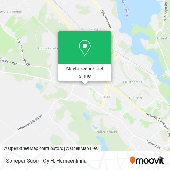 Sonepar Suomi Oy H kartta