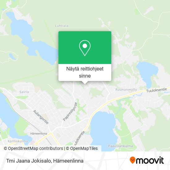 Tmi Jaana Jokisalo kartta