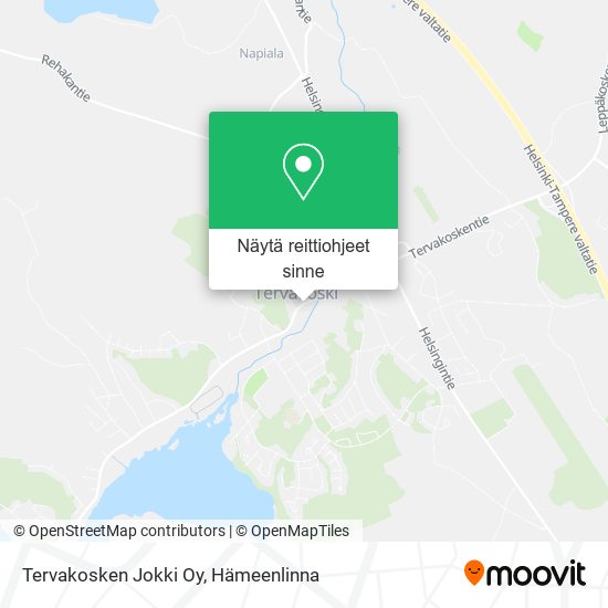 Tervakosken Jokki Oy kartta