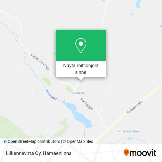 Liikennevirta Oy kartta