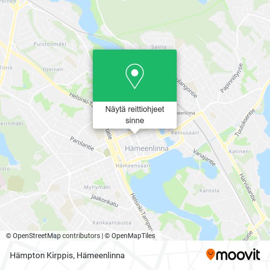 Hämpton Kirppis kartta
