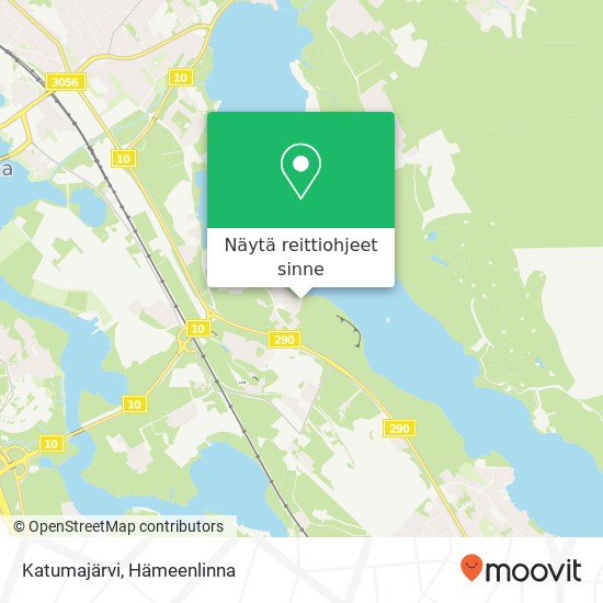 Katumajärvi kartta