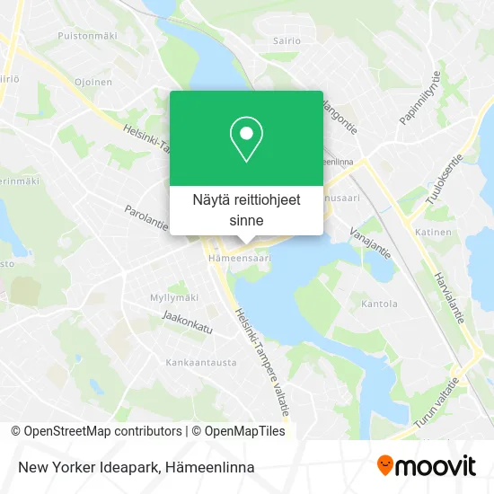 New Yorker Ideapark kartta