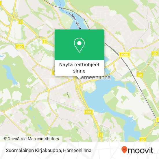 Suomalainen Kirjakauppa kartta