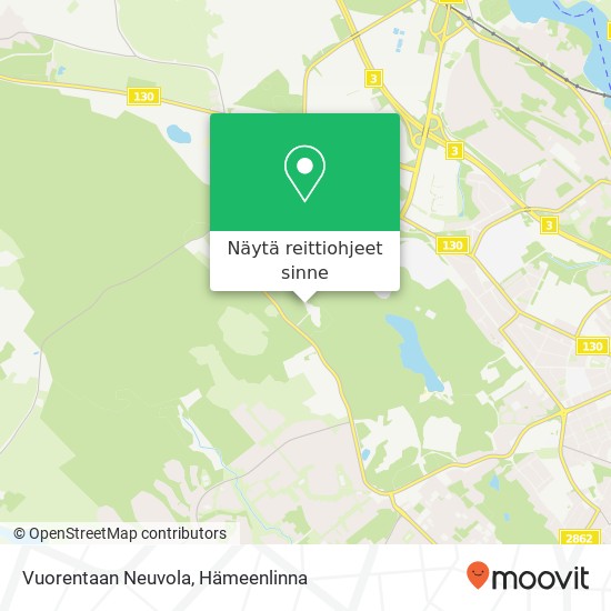 Vuorentaan Neuvola kartta