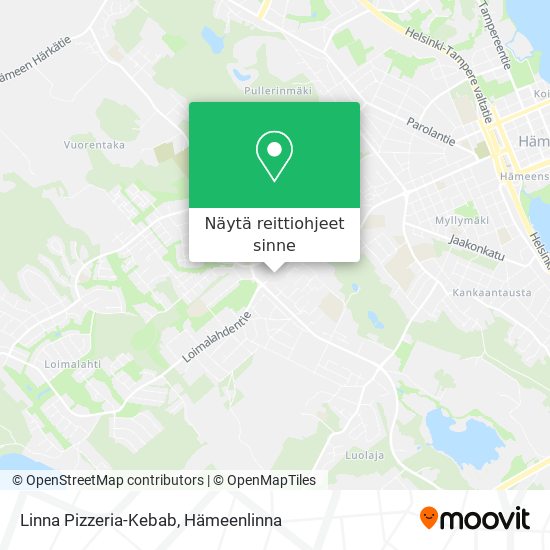 Linna Pizzeria-Kebab kartta