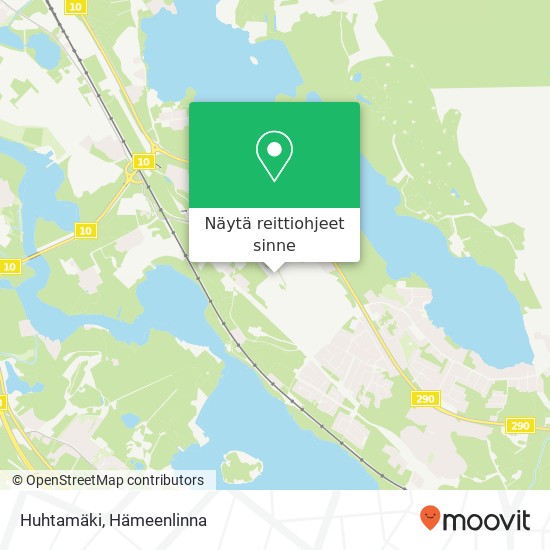 Huhtamäki kartta