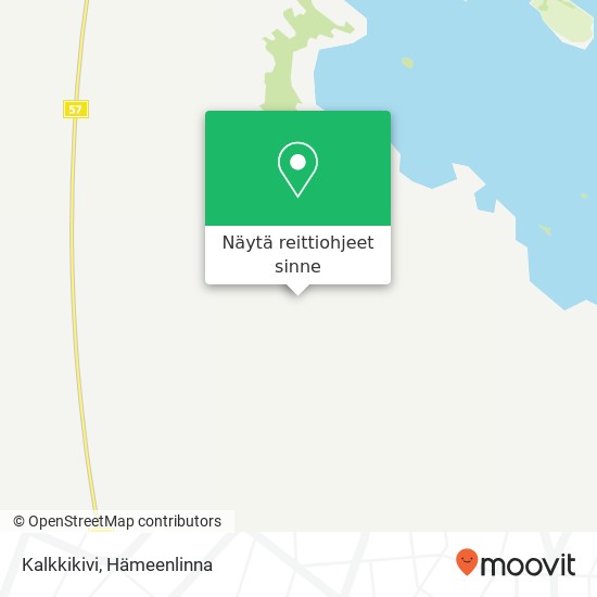 Kalkkikivi kartta