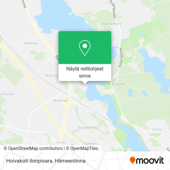 Hoivakoti ilonpisara kartta