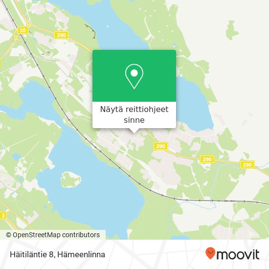 Häitiläntie 8 kartta