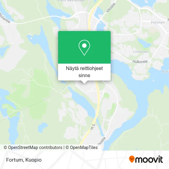 Fortum kartta