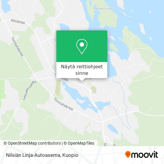 Nilsiän Linja-Autoasema kartta