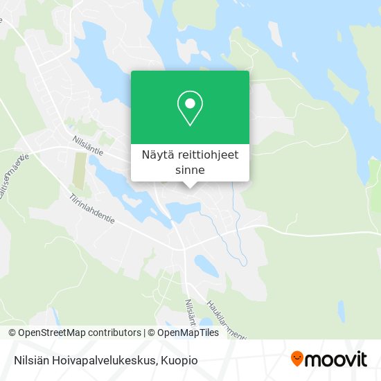 Nilsiän Hoivapalvelukeskus kartta
