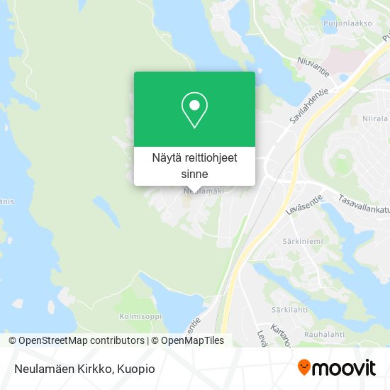 Neulamäen Kirkko kartta