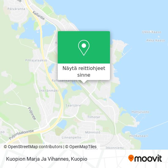 Kuopion Marja Ja Vihannes kartta