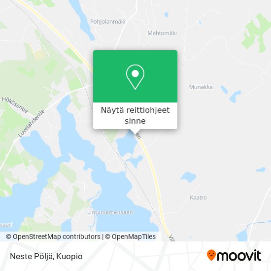 Neste Pöljä kartta