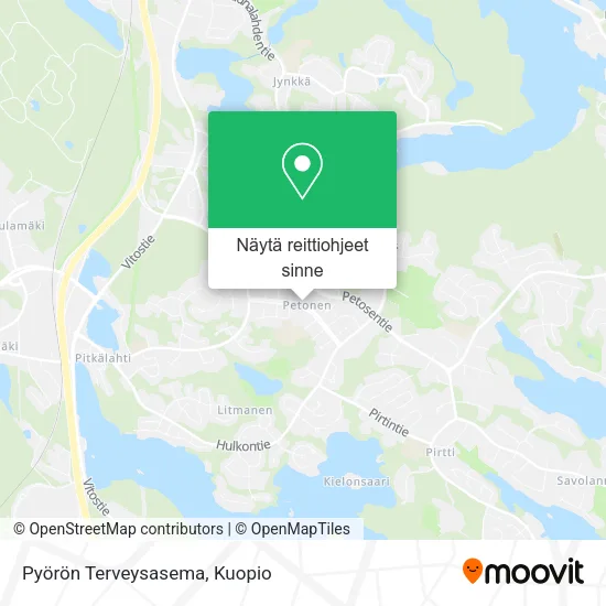 Pyörön Terveysasema kartta