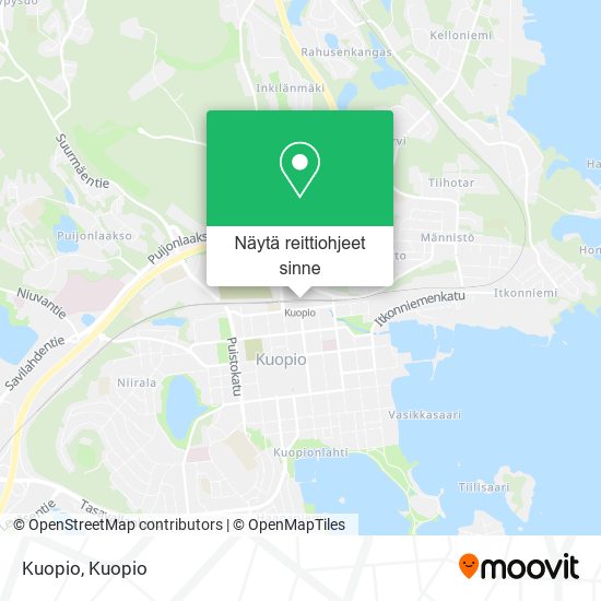 Kuopio kartta