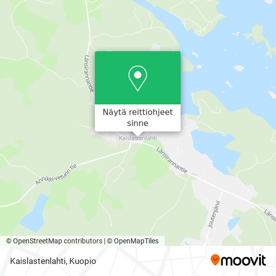 Kaislastenlahti kartta