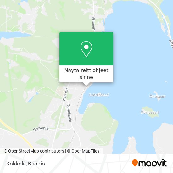 Kokkola kartta