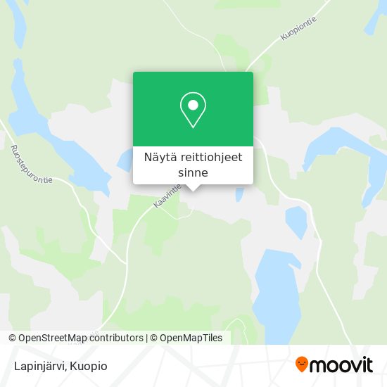 Lapinjärvi kartta