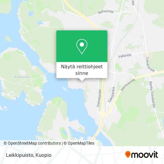 Leikkipuisto kartta