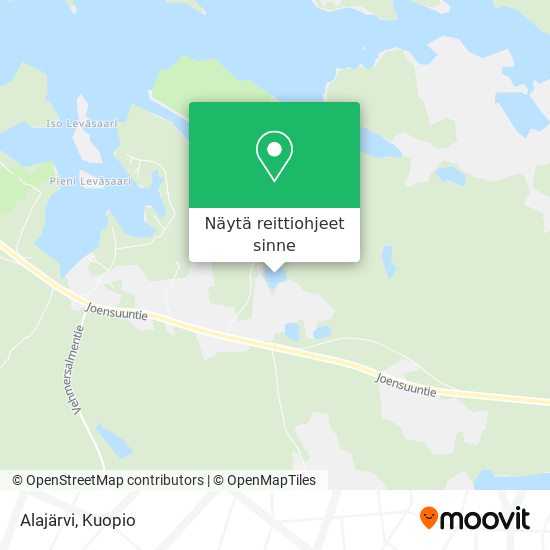 Alajärvi kartta