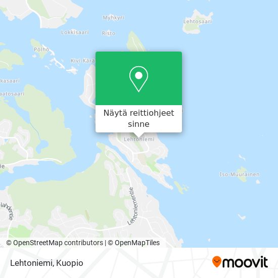 Kuinka päästä kohteeseen Lehtoniemi paikassa Kuopio kulkuvälineellä Bussi?