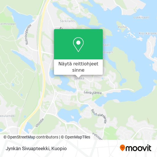 Jynkän Sivuapteekki kartta