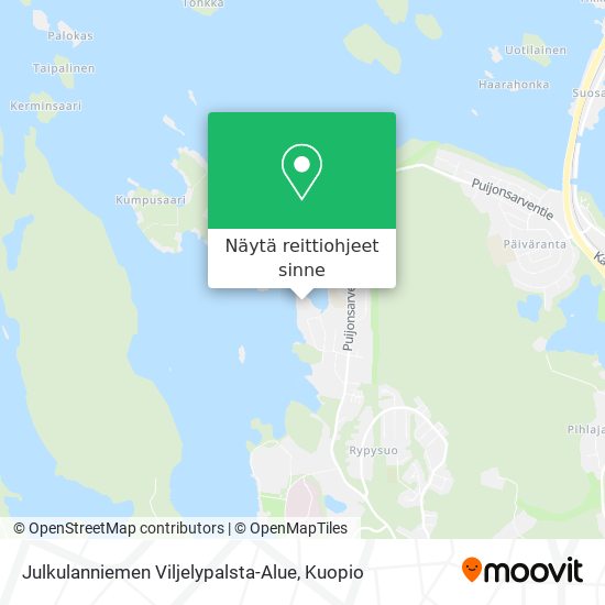 Julkulanniemen Viljelypalsta-Alue kartta