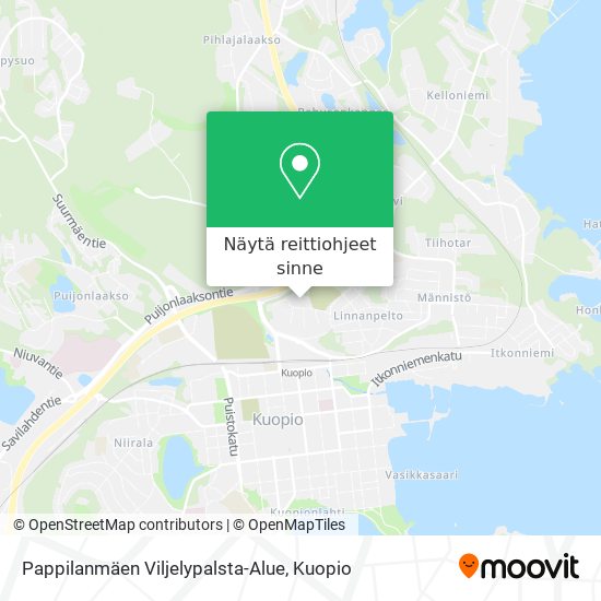Pappilanmäen Viljelypalsta-Alue kartta