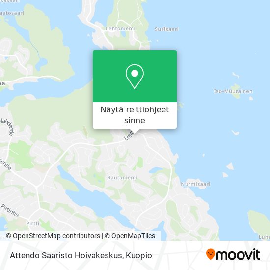 Attendo Saaristo Hoivakeskus kartta